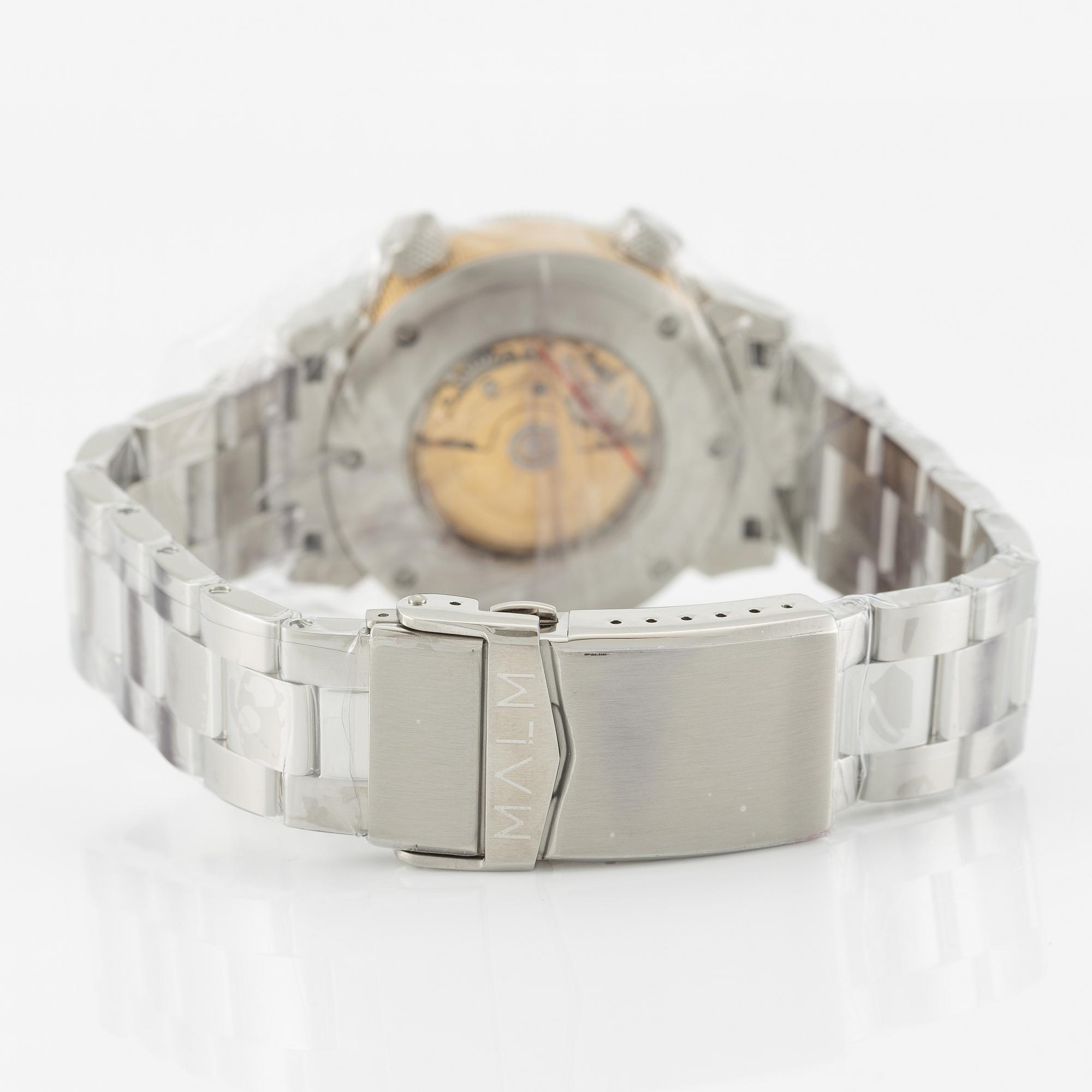 Malm, Air Wolf Viggen, armbandsur, 40 mm.