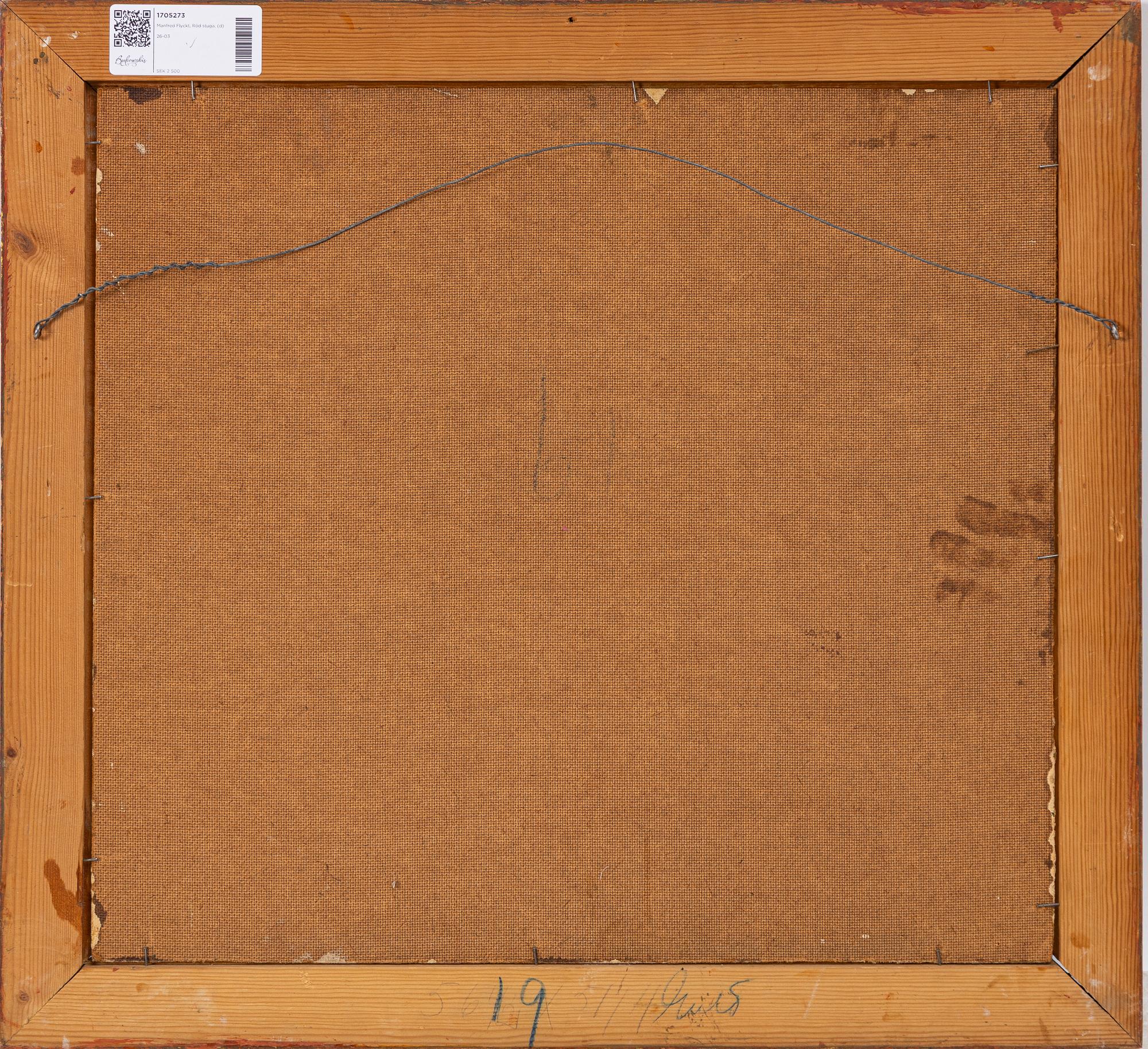 Manfred Flyckt, Röd stuga.