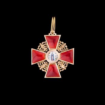 ORDER OF ST. ANNA  III CLASS. ОРДЕН СВ. АННЫ III КЛАССА.