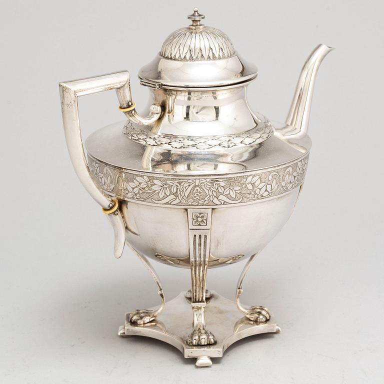 ANDERS NILSSON, a silver coffee pot from Lund, 1905.