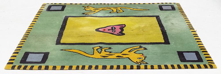 Ulrica Hydman-Vallien, matta, ca 197 x 199 cm.