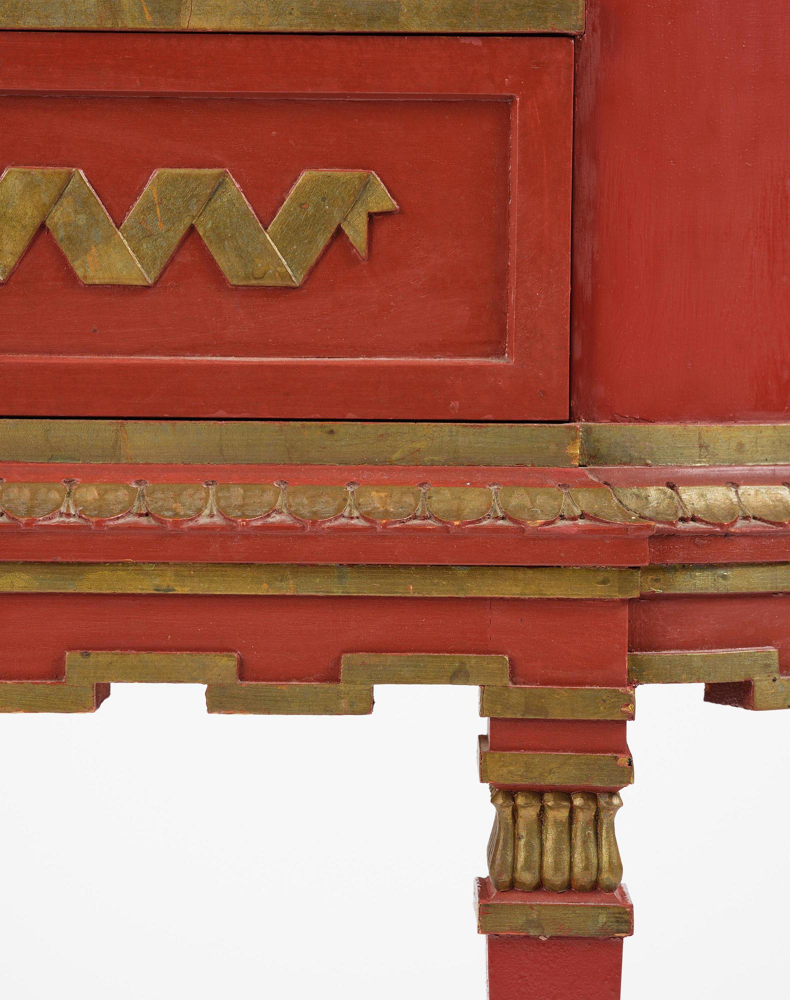 Otto Schulz, a pair of Swedish Grace console tables, Boet, Gothenburg, 1920s.