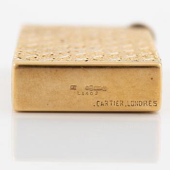 Cartier, lighter, 18K gold.