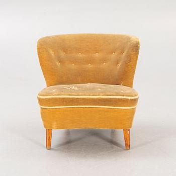 Gösta Jonsson, armchair, Swedish Modern, 1940s.