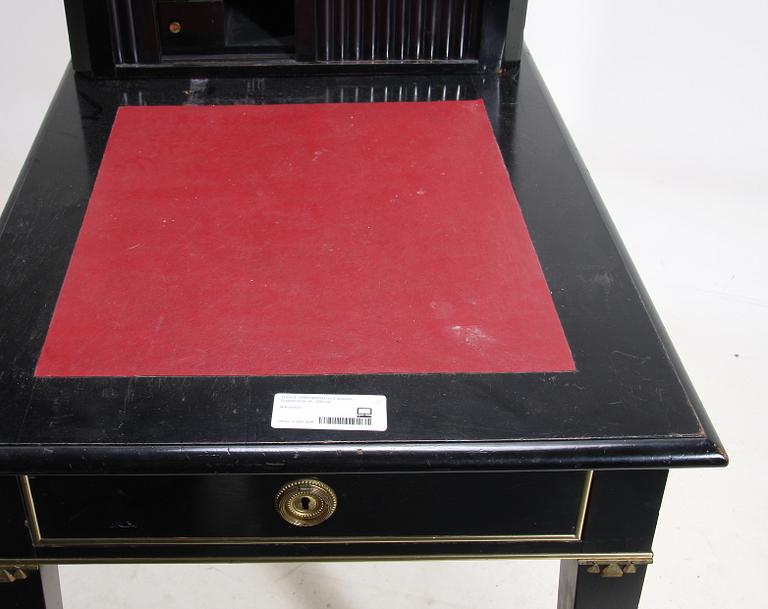 SKRIVBORD med uppsats, Gustaviansk stil, 1900-tal.