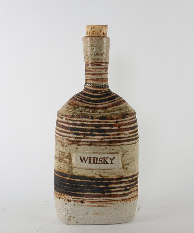 FLASKA, stengods, TUE, Danmark.