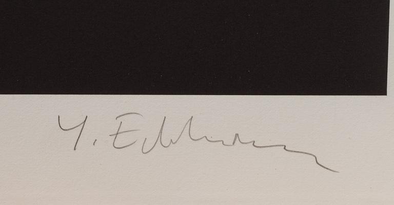 YRJÖ EDELMANN, färglitografi, signerad och numrerad i EA-upplaga.