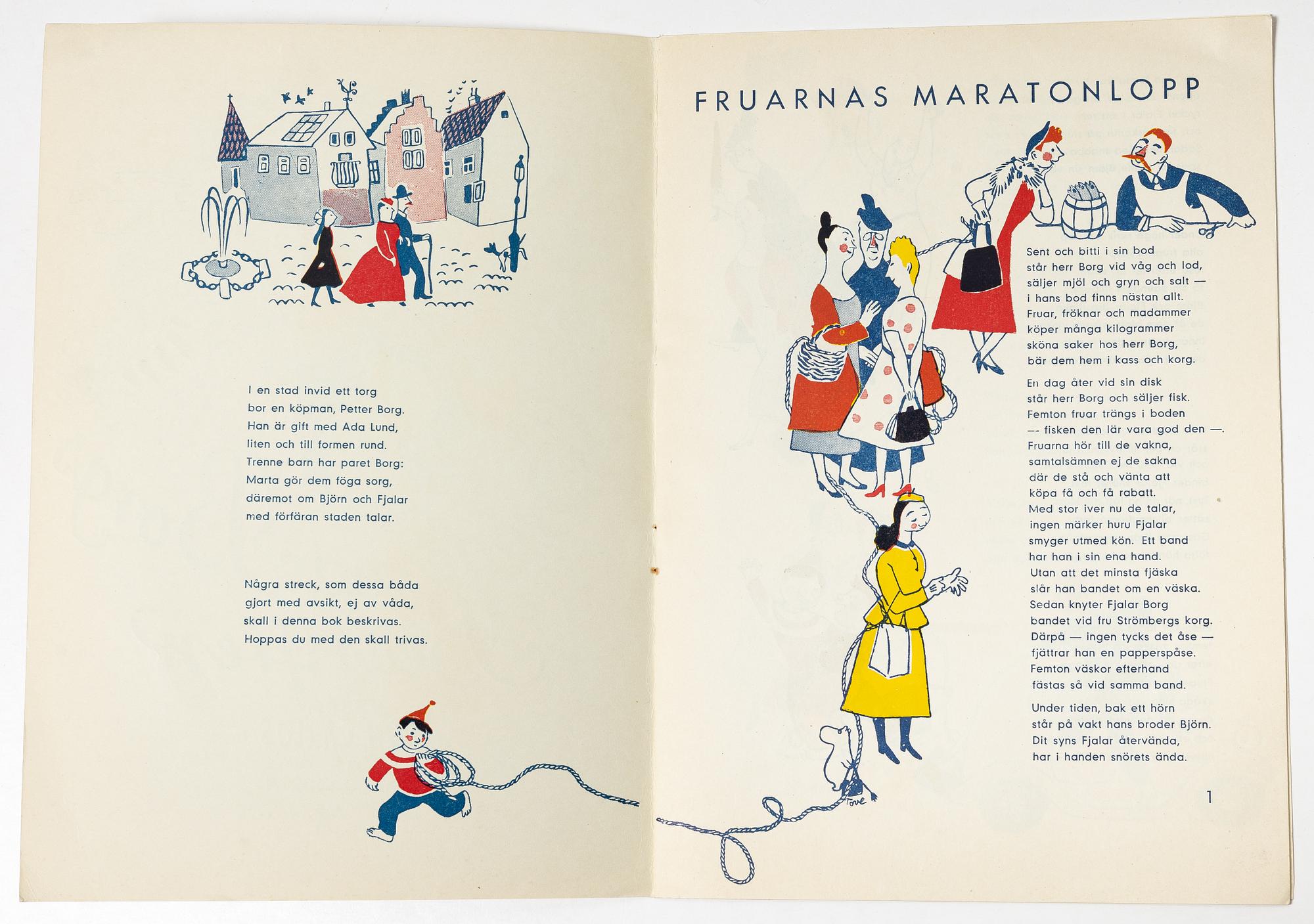 Tove Jansson, Don Carlos & Tove Jansson, "Bröderna Borgs bedrifter".