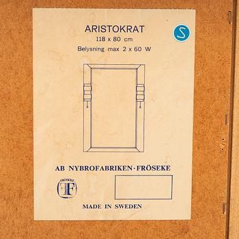 Spegel "Aristokrat", AB Nybrofabriken, Fröseke, 1960/70-tal.