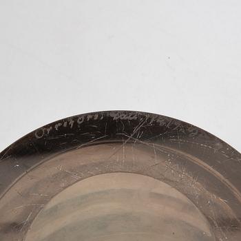 SIMON GATE, Glass bowl, Orrefors, 1930's.