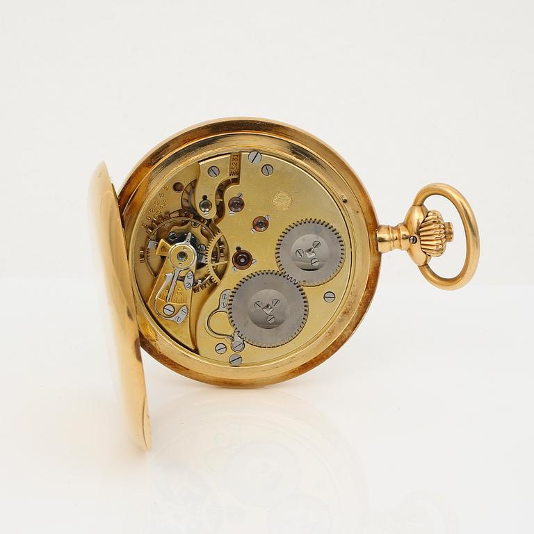 HERRFICKUR, guld 18K, International Watch Company, Schaffhausen, 1910-tal. Tot ca 109 gram.