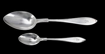 SKEDAR, 24 st, silver, GAB, Stockholm, 1913-1916. Tot vikt 692.