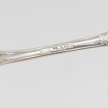 A 58-piece silver "Empire" flat ware set, C.G.Hallberg Stockholm/Otto Larsson Landskrona, Sweden, 1903-33.