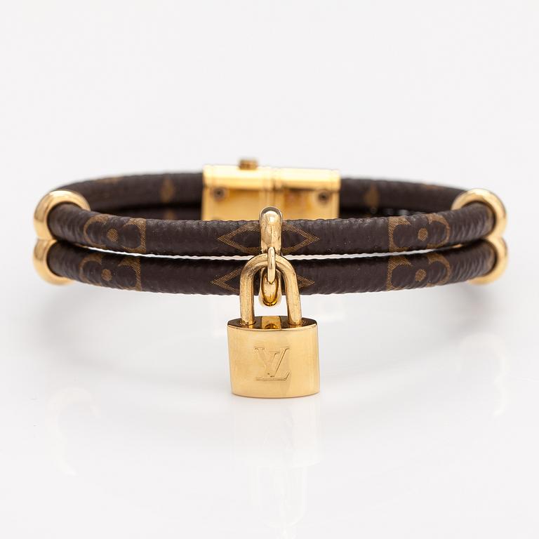 Louis Vuitton, "Keep it twice monogram" armband. Märkt LV, Made in Spain.