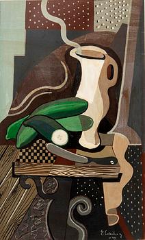 Eric Cederberg, Still Life with Cucumbers.