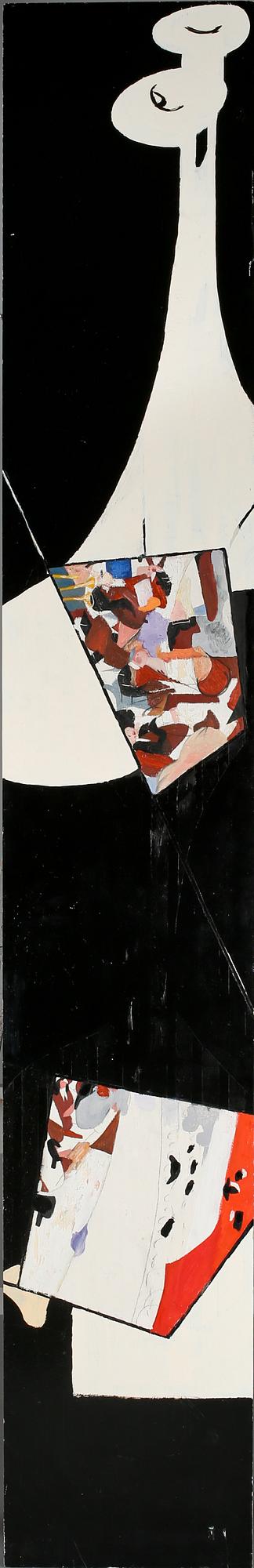 CHARLOTTE GYLLENHAMMAR, olja på pannå, osignerad.