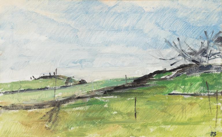 Hugo Zuhr, Landscape.