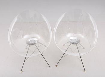 STOLAR, ett par, "Eros", Philippe Starck, Kartell.