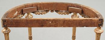 KONSOLBORD, Stockholmsarbete 1700-talets slut, Gustavianskt.
