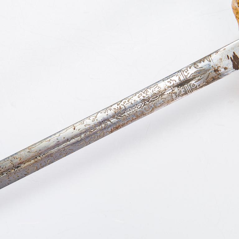 Italian Air Force Officer Sword, manufacturer Solingen Germany.