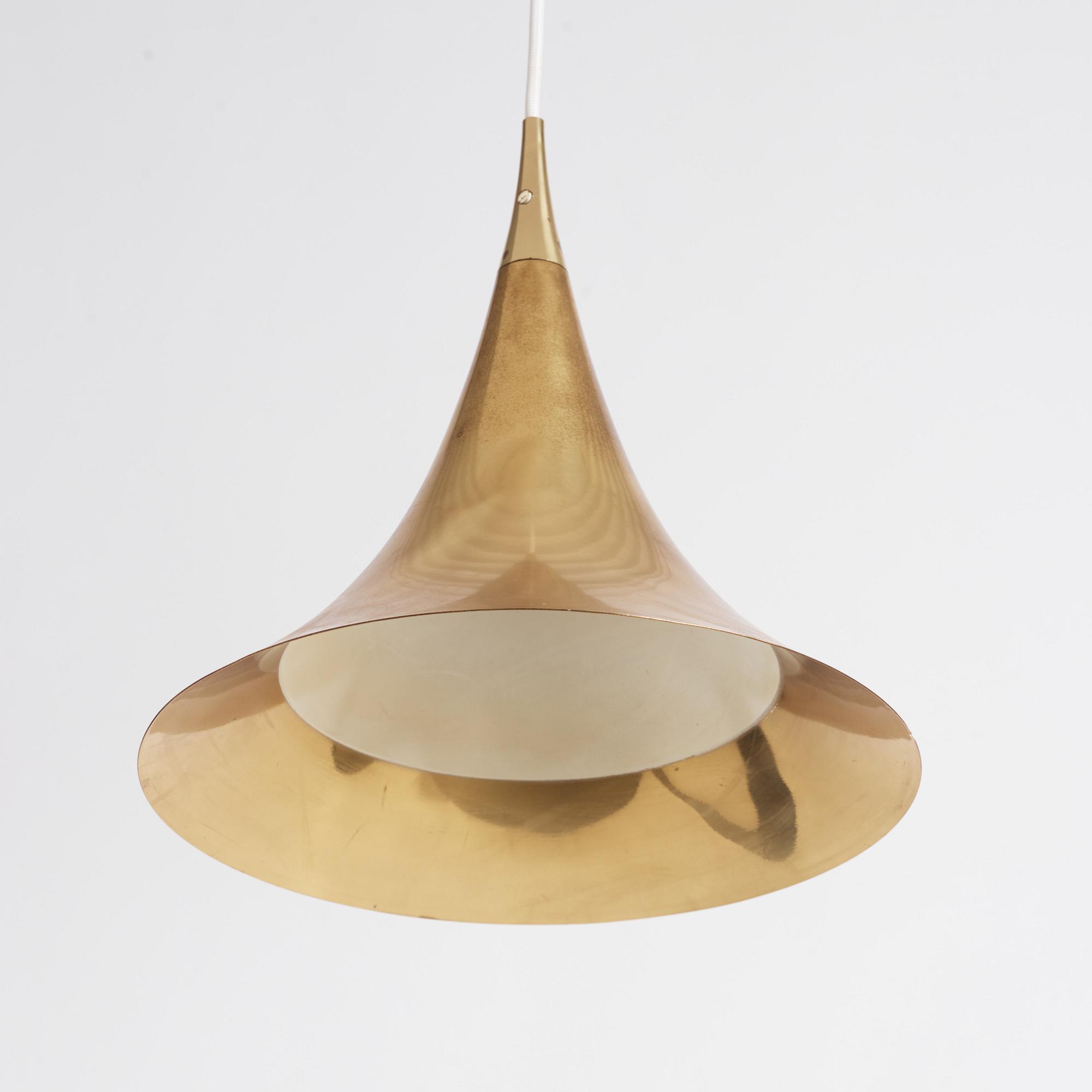 Uno Westerberg, taklampa, modell "12410", Arvid Böhlmarks Lampfabrik, 1960-tal.