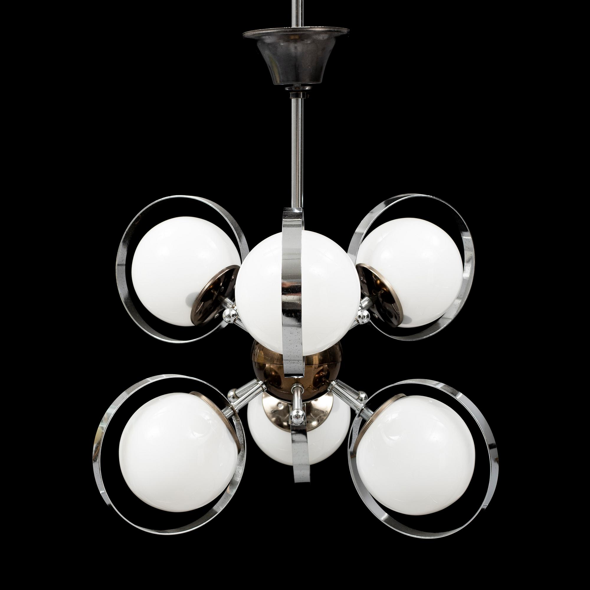 An Italian ceiling light, 1960's/70's.