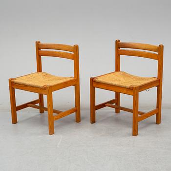 BØRGE MOGENSEN, a pine 'Asserbo' table and eight chairs from Karl Andersson & Söner.