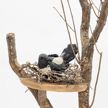 Henrik Allert, sculpture, stoneware, signed.