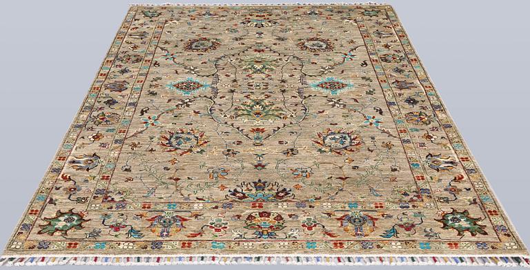 A rug, Zigler design, approx. 239 x 173 cm.