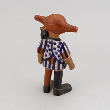 Lisa Larson, a 'Pippi' stoneware figurine for Gustavsberg.