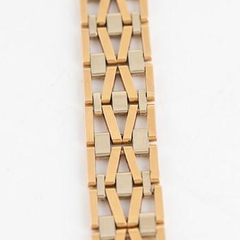 Bracelet, 18k gold, Swedish import mark.