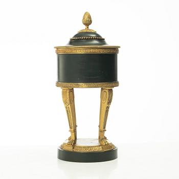 An Empire style lidded box, circa 1900.