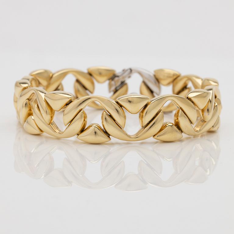 Armband 18K guld med diamanter, Chiampesan, Italien.