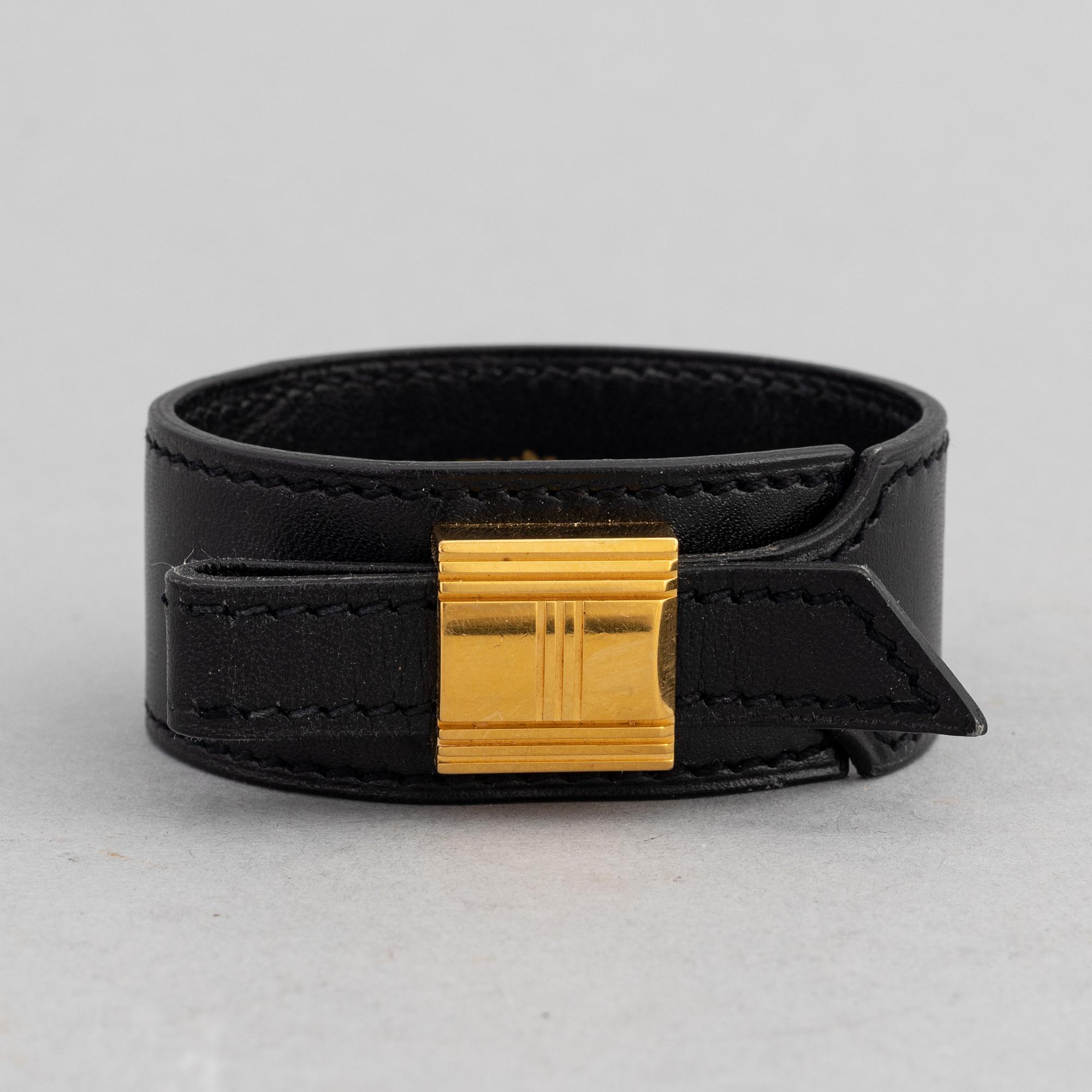 Hermès, a leather bracelet, 1998.
