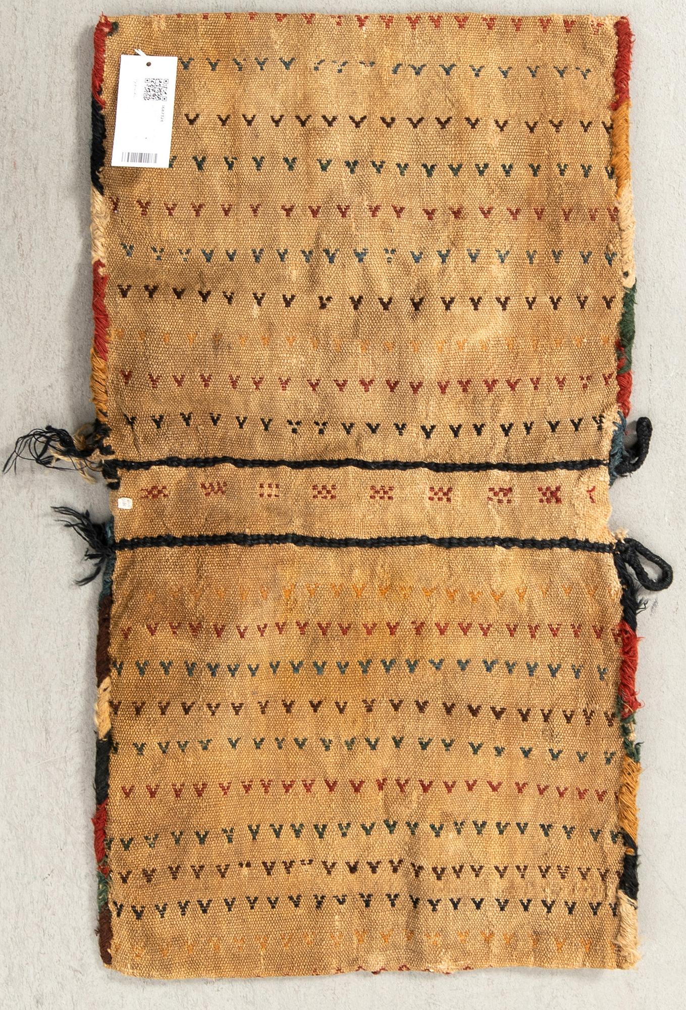 Saddle bag Kashgai antique approx. 90x49 cm.
