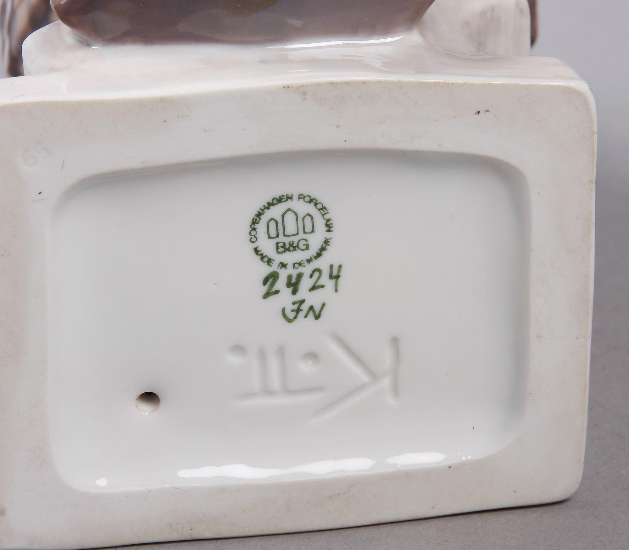 FIGURIN, porslin, Bing & Gröndahl.