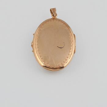 BERLOCK, 18K guld, Gustav dahlgren & Co, Malmö. Vikt 8,4 gram.