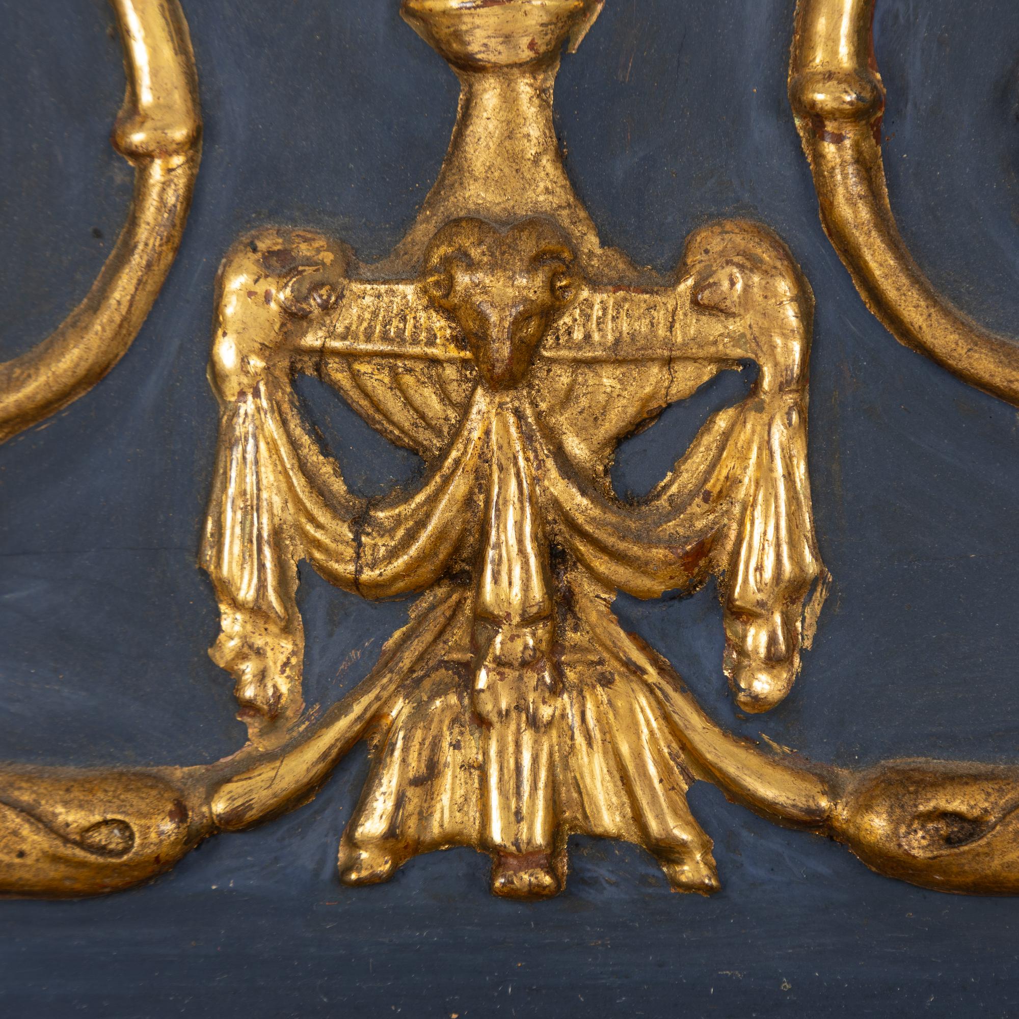 Mirror, Johan Martin Berg (mirror manufacturer in Gothenburg 1803- ca 1837), Empire.