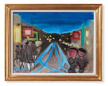 Ragnar Sandberg, "På Promenad".