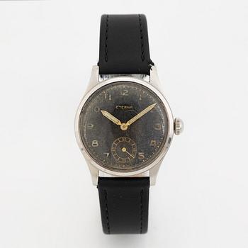 Eterna, "Tre Tacche", wristwatch, 31 mm.