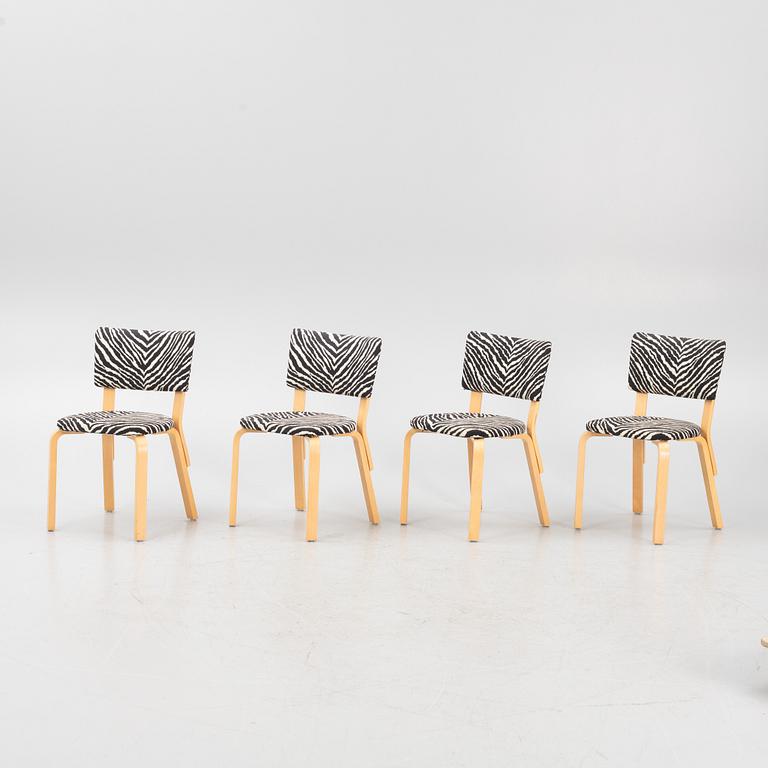 Alvar Aalto, stolar, 4 st, modell 63, Artek, Finland.