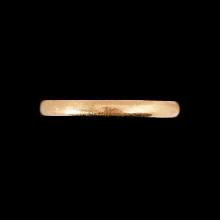 RINGAR, 3 st, 2 st 20 k och 1 st 23 k guld. Vikt ca 9 gram.