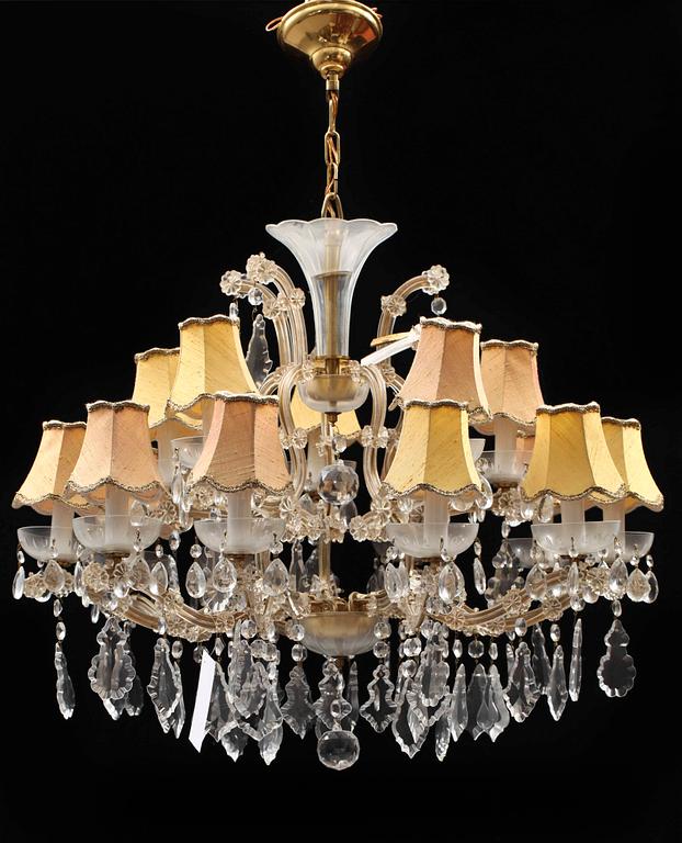 LJUSKRONA, venetiansk stil, 1900-tal.