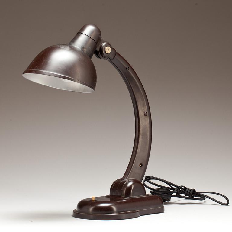 BORDSLAMPA. 1920-30-tal.