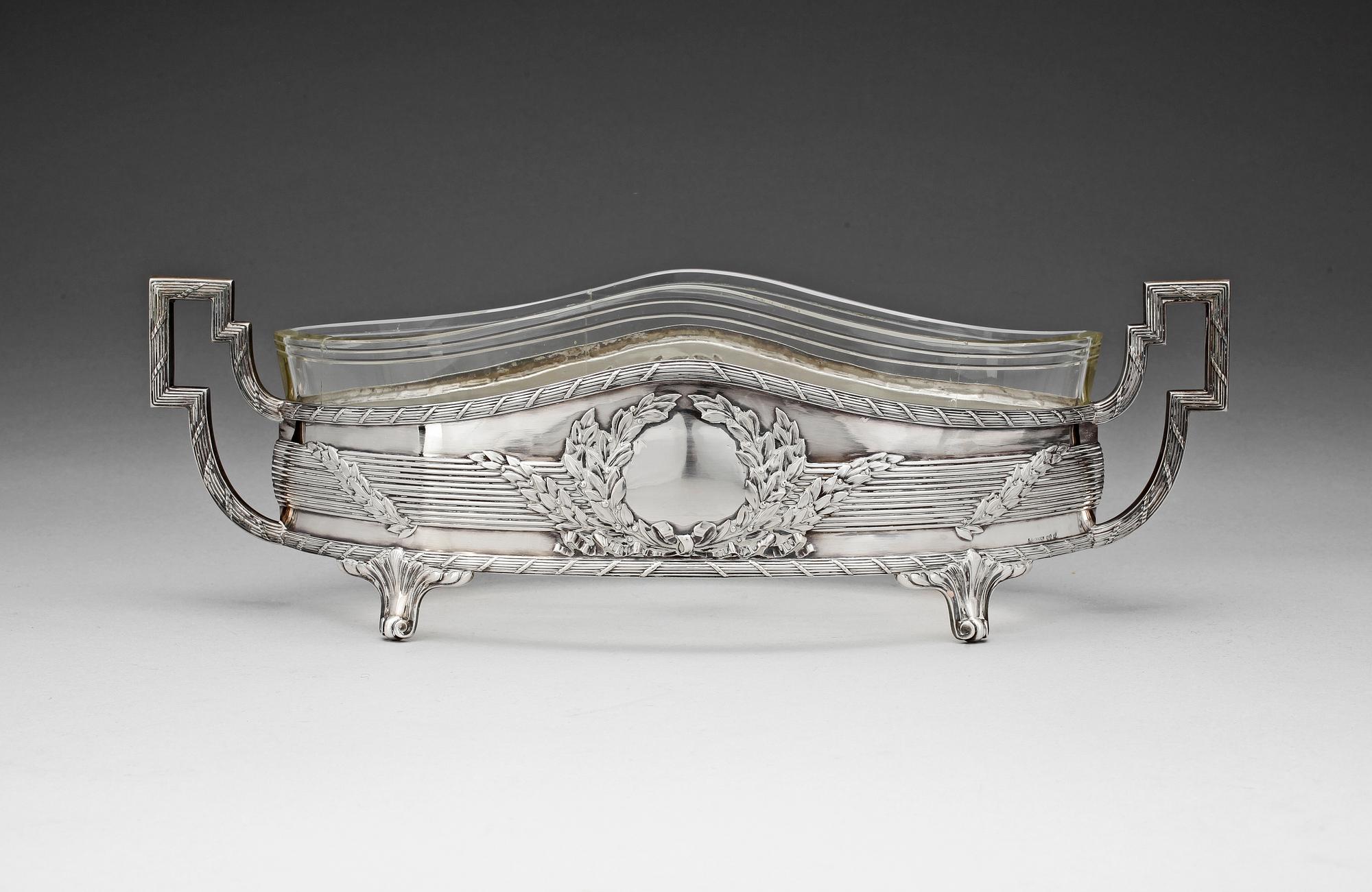 JARDINÄR, silver, K. Anderson, Stockholm, 1912. Ca 435 g silver.