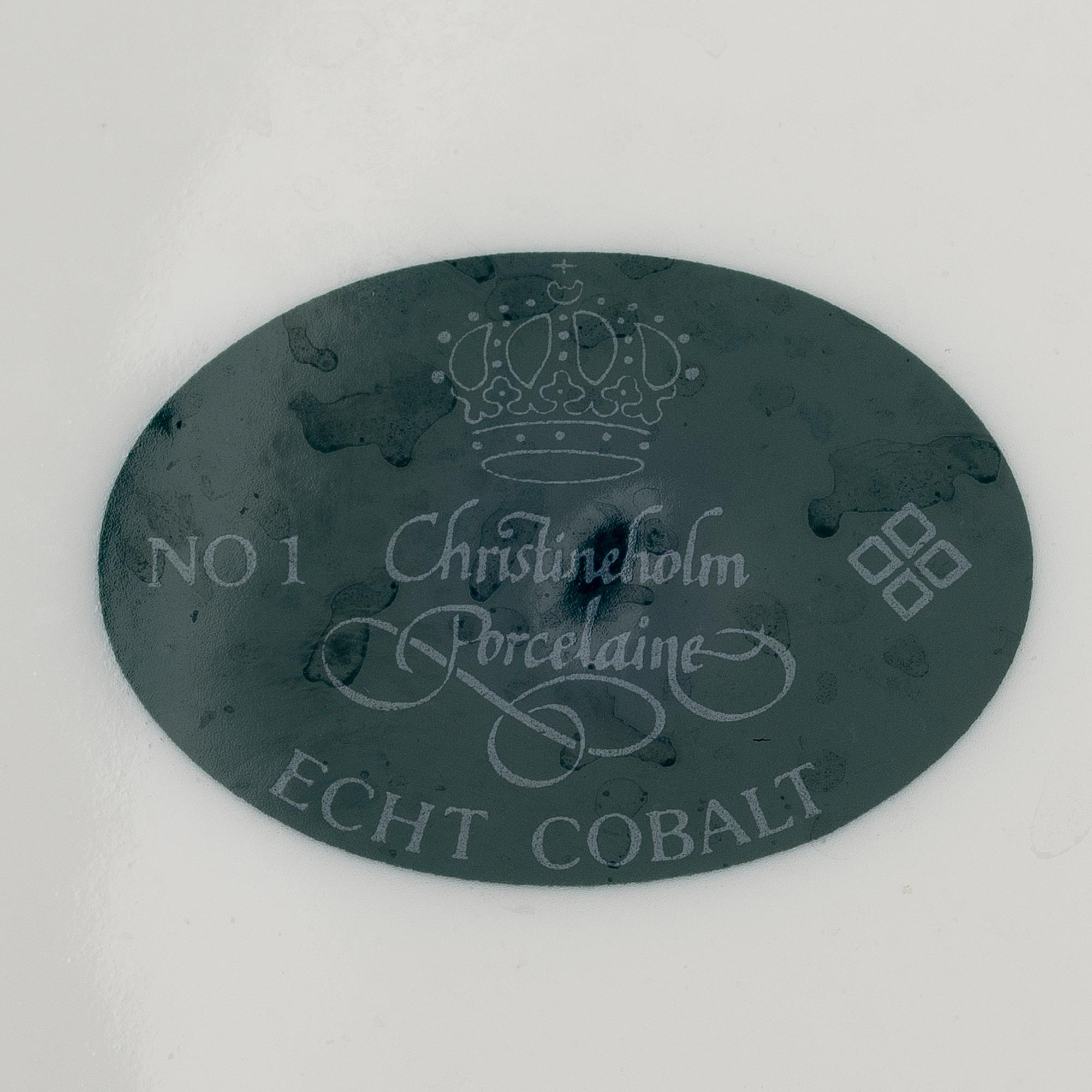 MATSERVIS, 33 delar, porslin, "Eternell", Christineholm Porcelaine.