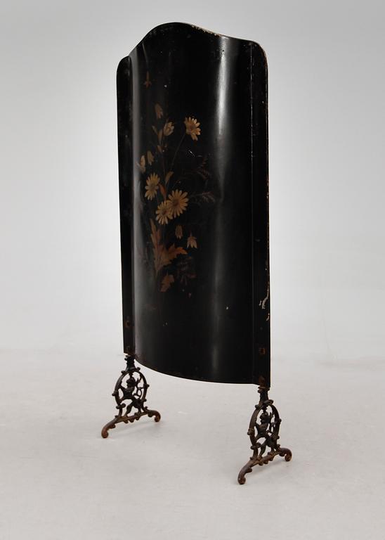 BRASSKÄRM, plåt, 1800-talets andra hälft.