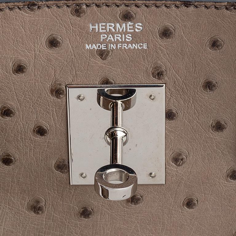 HERMÈS, väska, "Birkin 30", ostrich 2013.