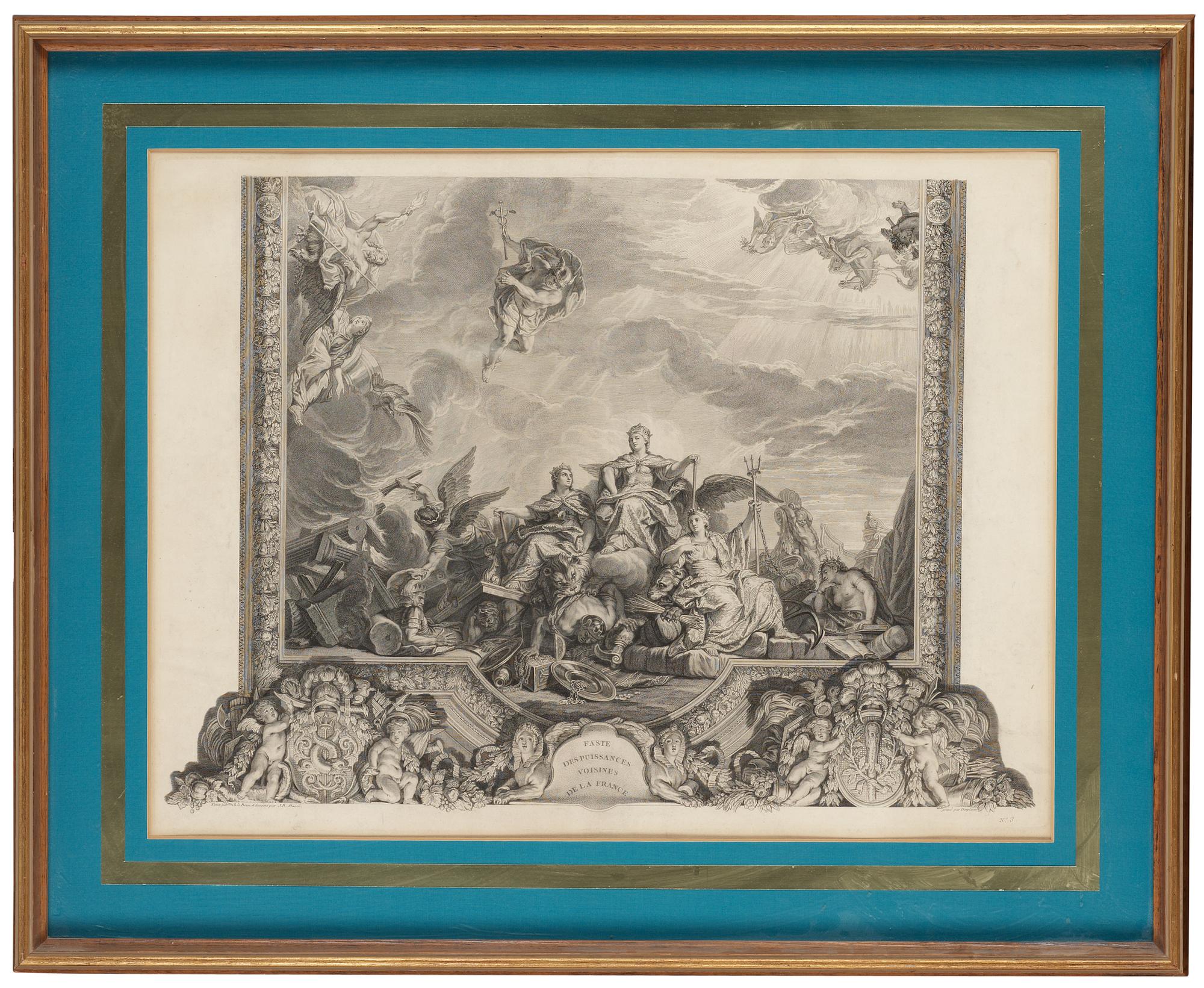 GRAVYRER, ett par efter J.B Massé.