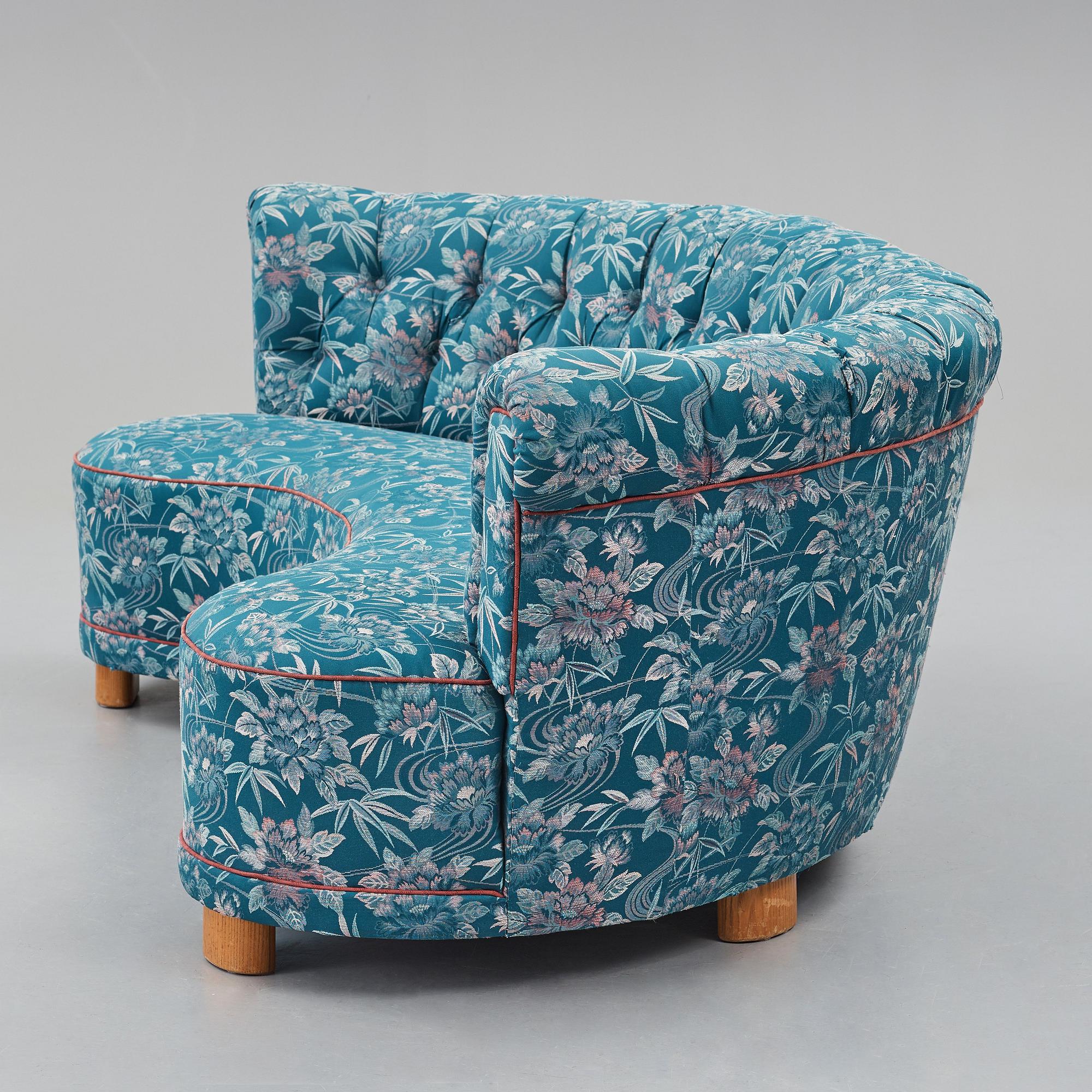 Greta Magnusson Grossman, soffa, The Studio, tillskriven, Stockholm 1930-40-tal.